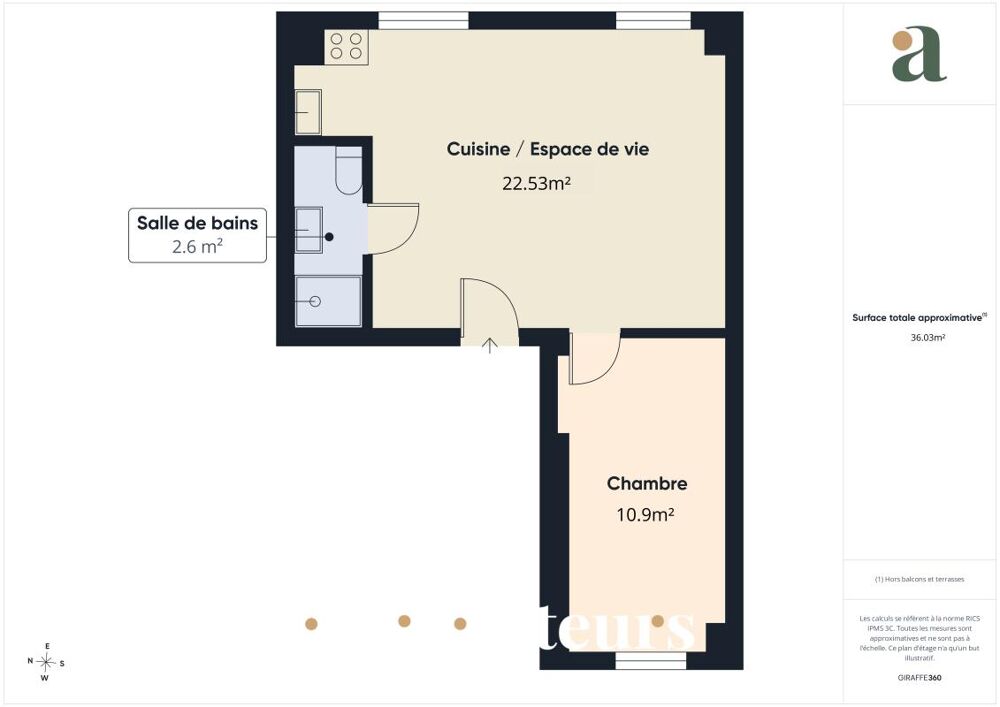 Vente Appartement Appartement 2 pièces traversant en vente à Saint-Denis 93210 Saint denis