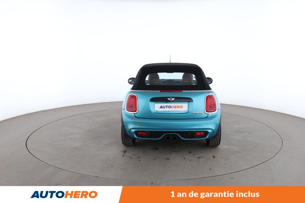 Cooper Mini Cabriolet 2.0 S Finition Red Hot Chili BVA 192 c 2017 occasion 92130 Issy-les-Moulineaux