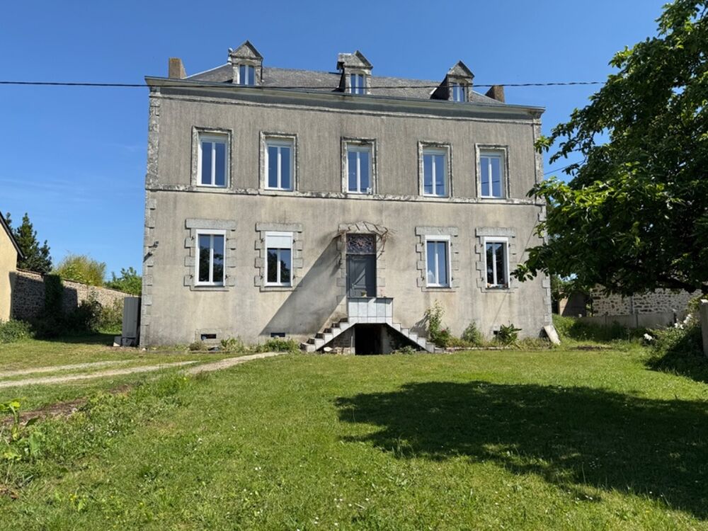 Maison de maître 180 m²  5 chambres  Terrain 9 082 m²  EXCLUSIVITÉ  Montsûrs