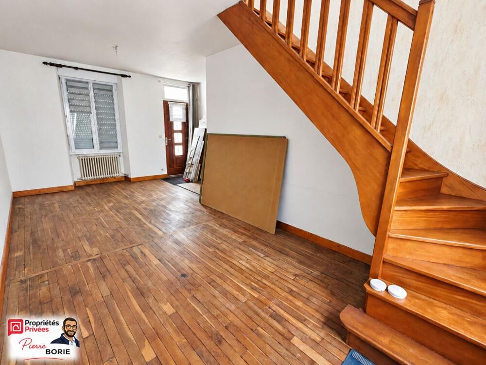 CHÂTEAUROUX - Maison 68 m² - 2 chambres et un bureau - Vie de plain-pied possible - Cour - Grande cave