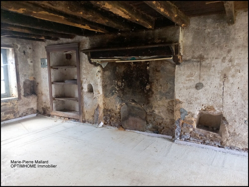 Vente Maison Charmante maison mitoyenne à rénover avec grange attenante – Laissez libre cours à vos projets ! Masbaraud merignat