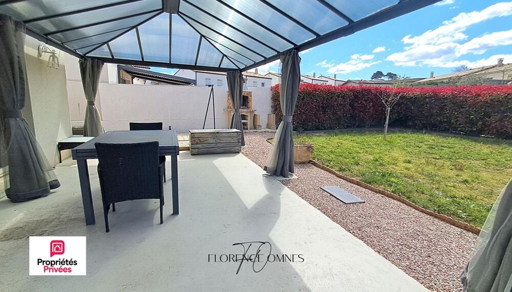 Vente Maison Maison  plain-pied  98m2 - 2 chambres  + bureau - jardin - Garage - aucun travaux - DPE A Fonties d aude