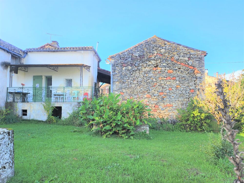 Jolie Maison avec jardin - grange et garage - à vendre 4 pièces CUZORN (Lot-et-Garonne 47)