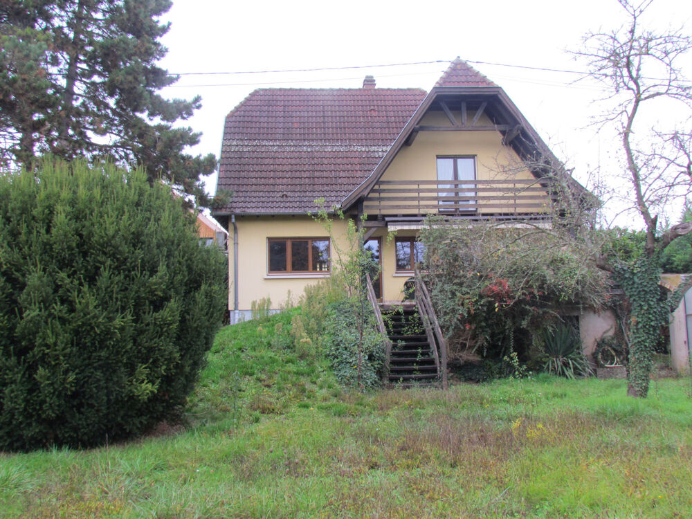 A la vente à DORLISHEIM (67) - Maison d'architecte 6 pièces Vue sur Mont Ste Odile