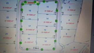  Terrain � vendre 1200 m�