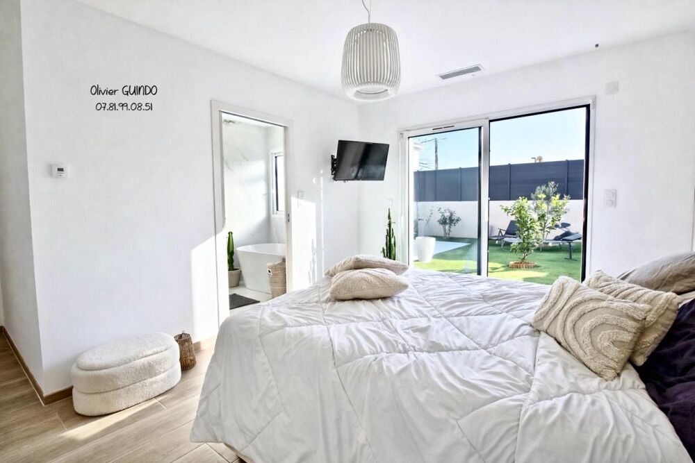 Vente Villa Maison  6 pièces de 160 m2 sur terrain de 500 m2 avec piscine Clermont l herault