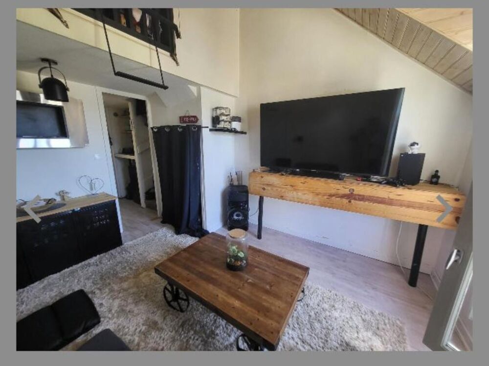 Vente Appartement ARZON – À 300 M DE LA PLAGE ET DU PORT – CHARMANT APPARTEMENT AVEC CHAMBRE EN MEZZANINE Arzon