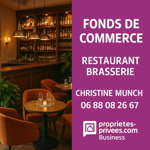   PONTOISE - BAR RESTAURANT BRASSERIE 100 COUVERTS AVEC TERRASSE 