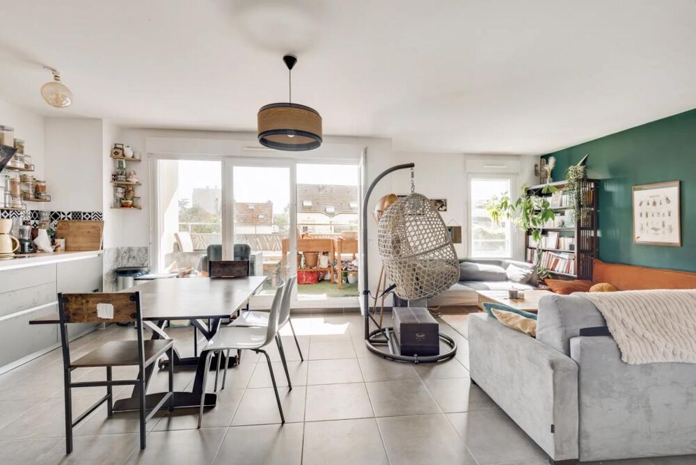 Appartement moderne 3 pièces avec terrasse