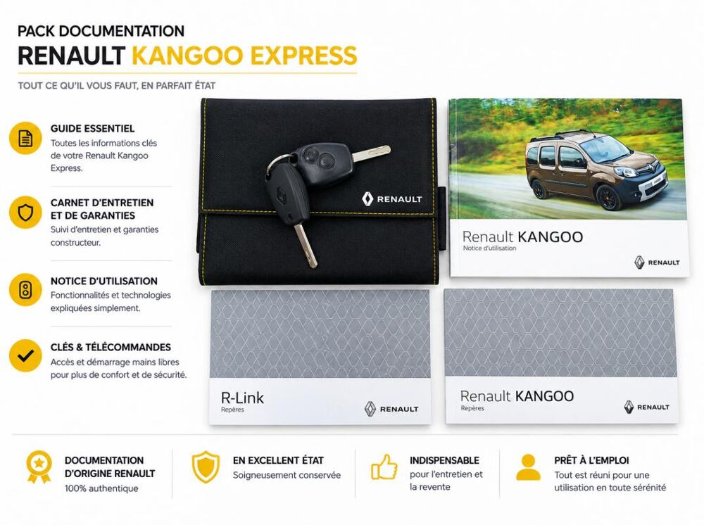 Kangoo Express 1&deg; Main / 1.5L B DCI 95cv de 2021 version EXTRA R-LINK CAMER 2021 occasion 60430 Abbecourt