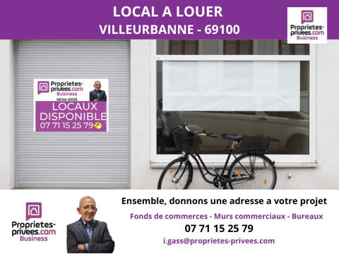 VILLEURBANNE - Location Local commercial  53 m&sup2; 1300 69100 Villeurbanne