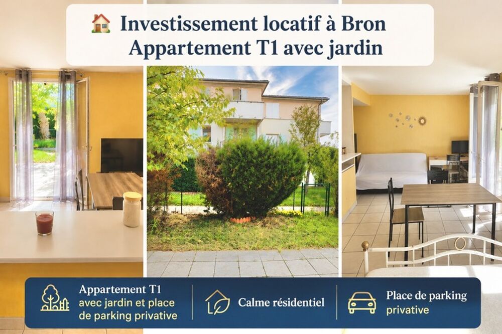 Appartement à vendre 1 pièces BRON (69)
