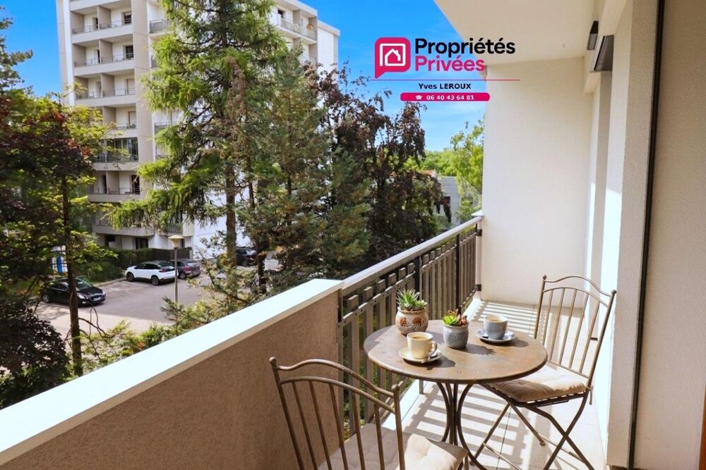 Appartement Type 3 , 72m² carrez, traversant avec Balcon sud/Est
