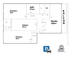  Appartement à vendre 4 pièces 90 m²