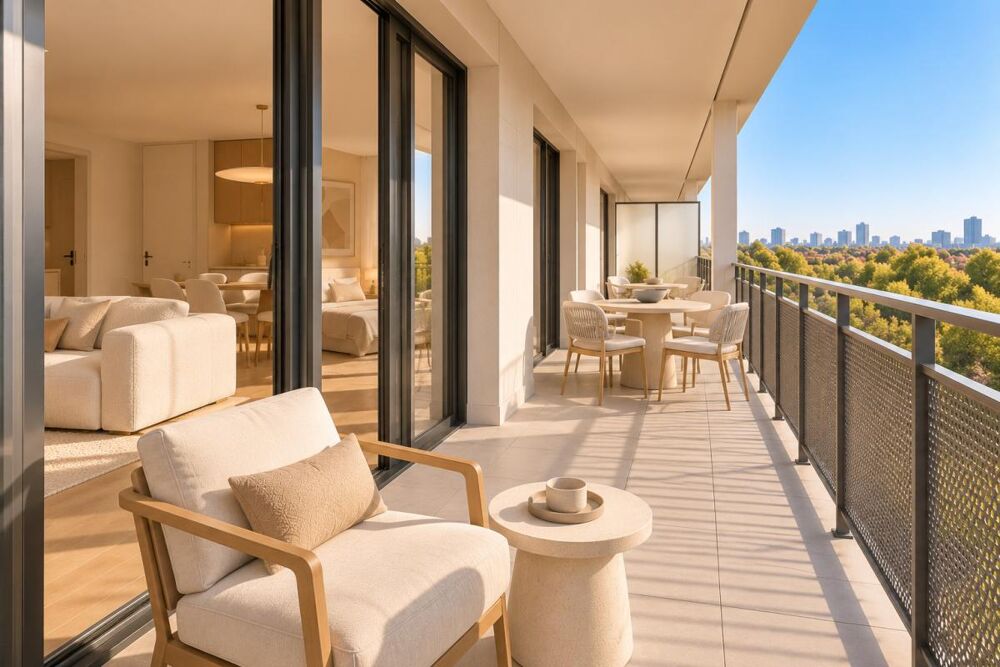 Vente Appartement 2 PIÈCES AVEC GRAND BALCON FILANT AU SUD-EST EN BORD DE SEINE Suresnes
