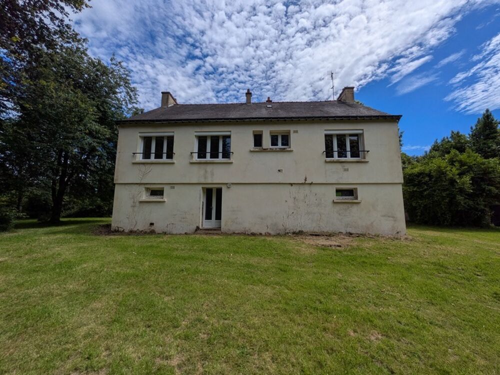 LIGNOL en campage au calme maison en rez de chaussée surélevé de 98m² environ 6 pièces parcelle de 2425m² environ avec dépendanc