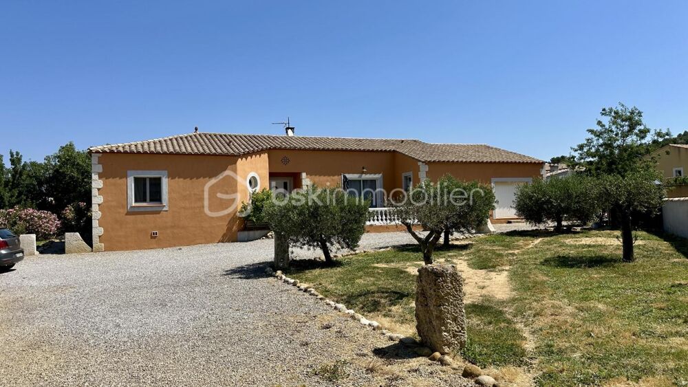 Villa dexception de plain-pied  142 m²  Terrain de plus de 2000 m² avec piscine  Montséret