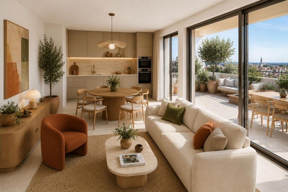 Vente Appartement *** RARE *** Appartement LUMINEUX avec  GRANDE TERRASSE Bordeaux