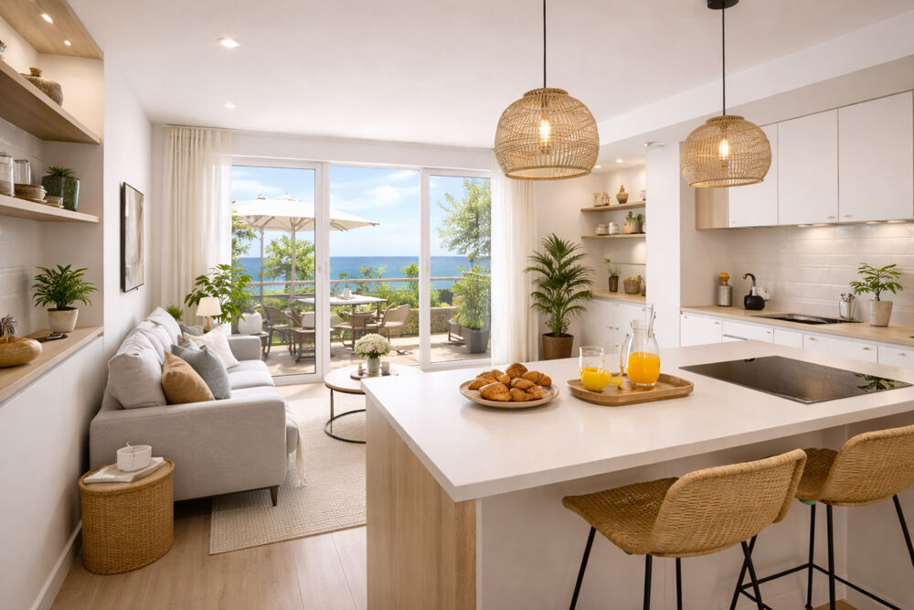 APPARTEMENT T2 (2 pièces) : Un air de vacances toute l'année à VALRAS PLAGE (34)