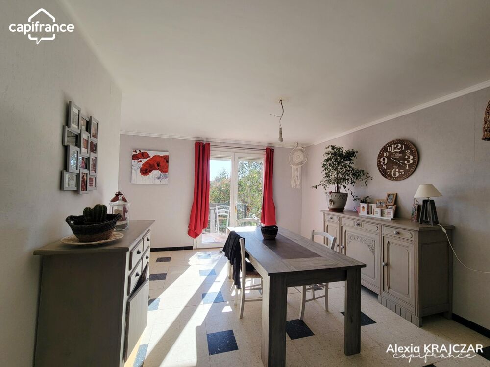 Vente Maison A VENDRE - Maison 117m² - Rez-de-chaussée T2 à rénover - 1er étage T3 - garage - jardin d'environ 120m² - cour - terrasse - PUIM Puimisson