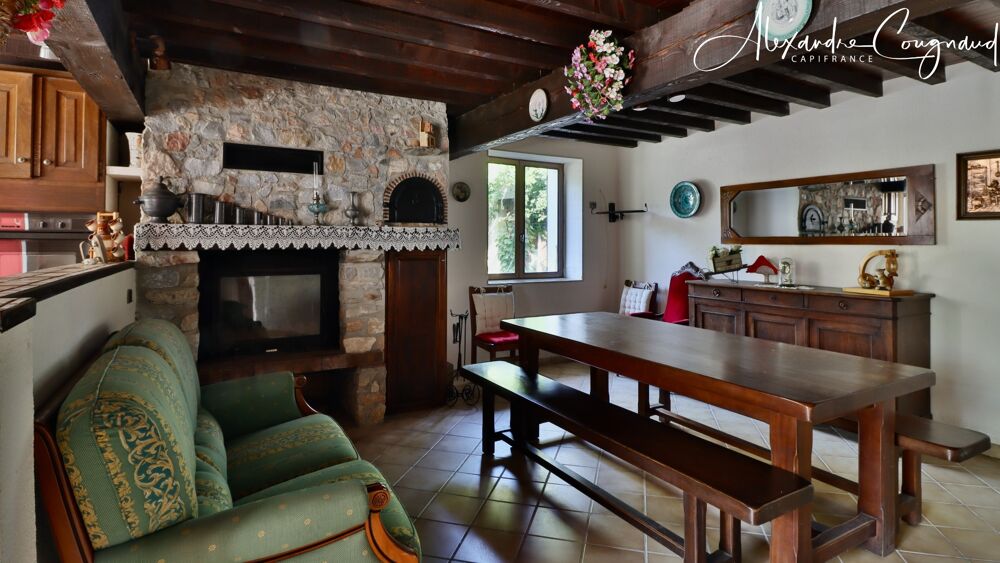 Hameau des Bastouls  Arfons (81)  Maison en pierre 82 m², 3 chambres, insert  Montagne Noire