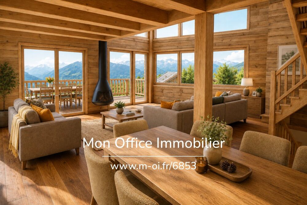 Vente Maison Référence : 6853-MBE - Chalet de Prestige - 220m² Le monetier les bains
