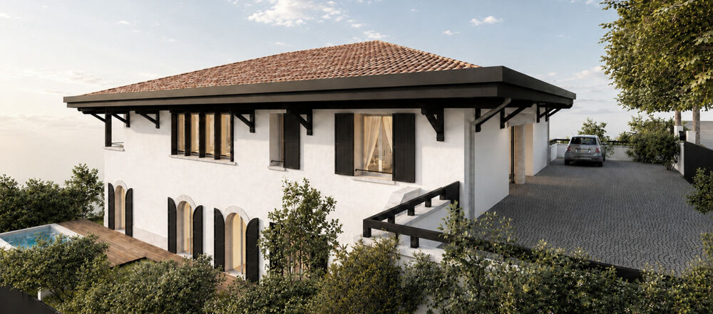 VILLA NEUVE T5  151,75 M²  JARDIN & TERRASSES  SAINT-JEAN-DE-LUZ SAINTE-BARBE