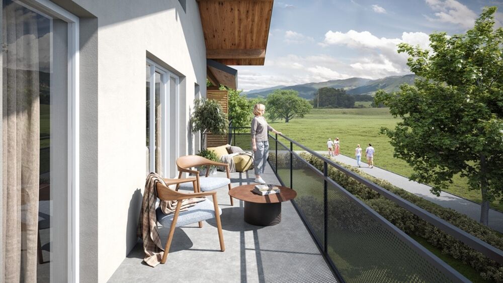 Vente Appartement À vendre – Appartement T2 de 43,30 m² avec balcon à Lully (74) Bons en chablais