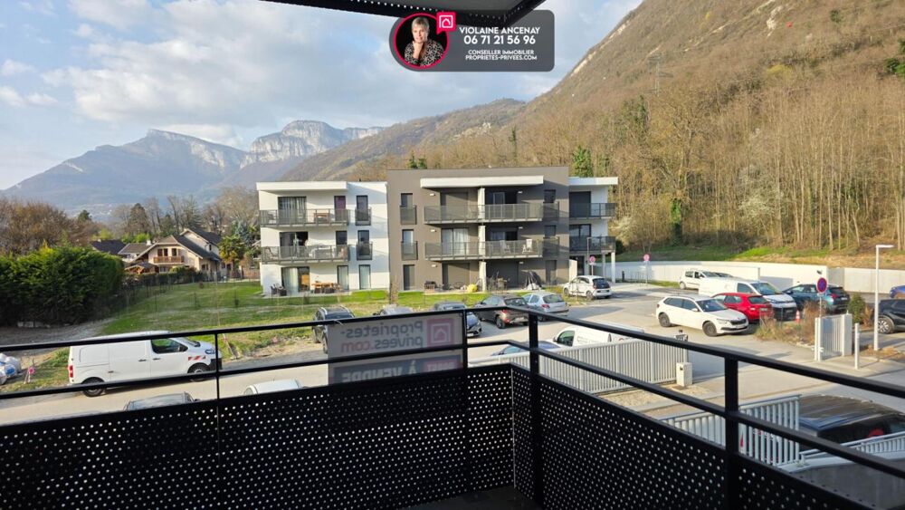 T2 Challes Les Eaux, état neuf, 43 m2 avec garage