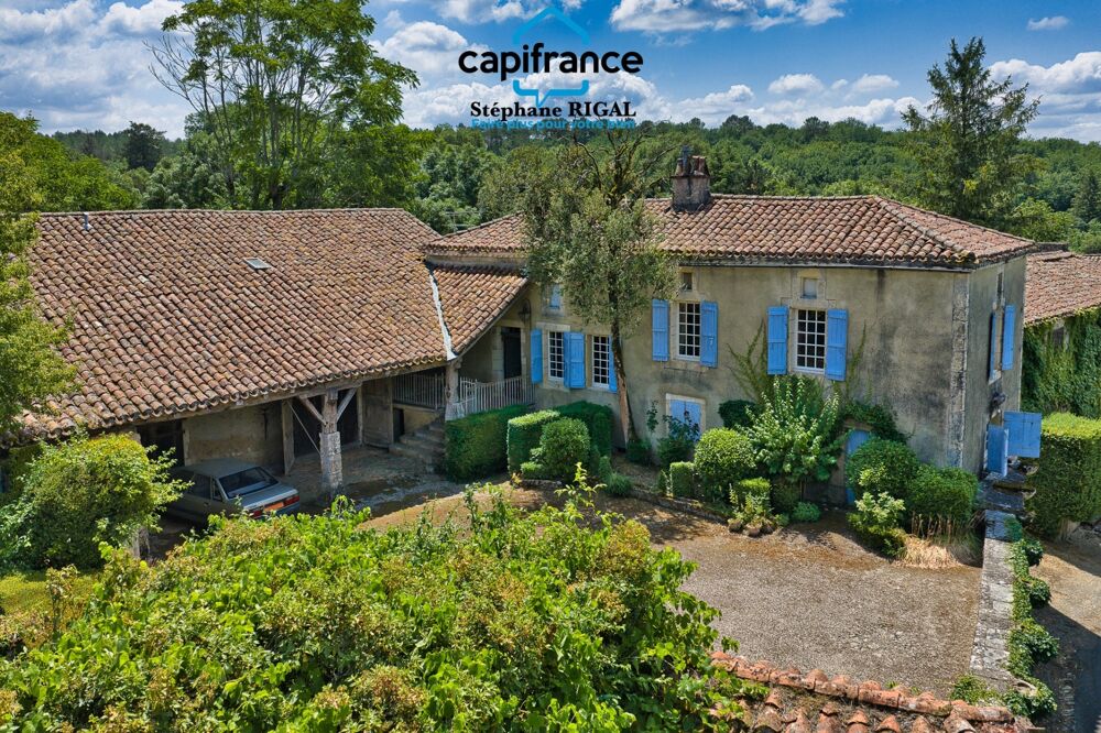 Vente Propriété/Château Propriete à vendre 11 pièces CUZORN (47), Propriété de caractère de 280 m² avec piscine et 1,3 hectare Cuzorn