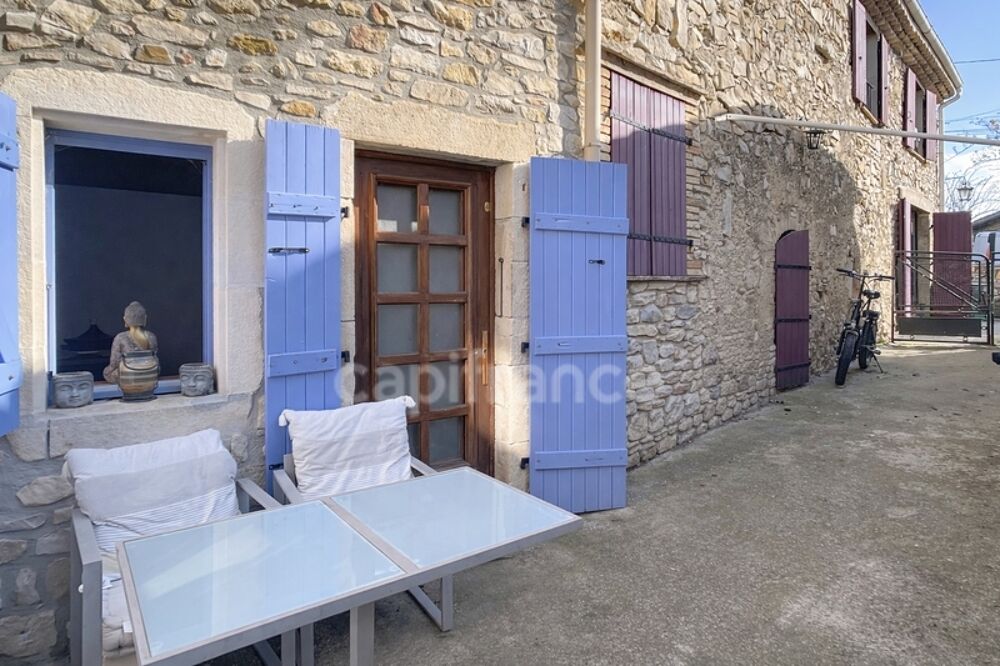 Vente Maison Dpt Drôme (26), à vendre proche de LA TOUCHE maison en pierre P5 mitoyenne, d'environ 110 m² habitables avec cour La touche