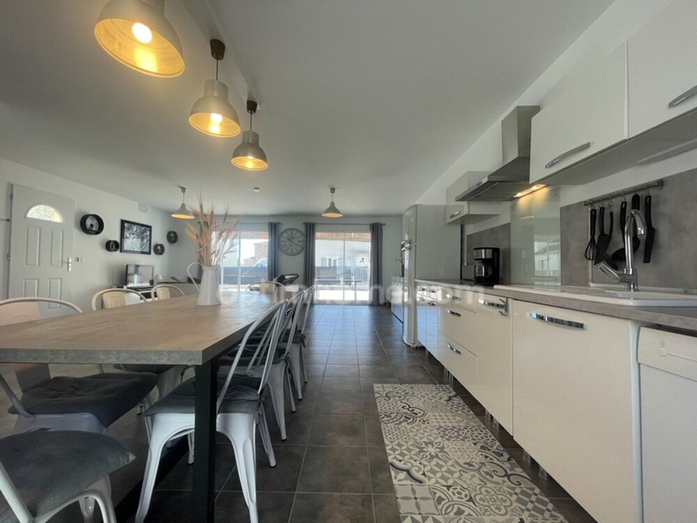 Maison 110 m2 grand séjour, au calme, garage