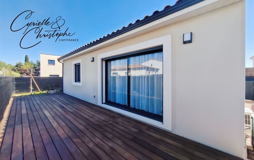 Vente Maison Dpt Hérault (34), à vendre à SAINT-ANDRE DE SANGONIS (34725), maison récente plain-pied T3bis 86m² sur terrain de 309m² Saint andre de sangonis