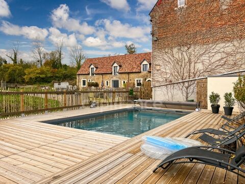   � VENDRE - HESDIN L'ABB� - CORPS DE FERME R�NOV� - DOMAINE EQUESTRE - CAPACIT� DE L'ENSEMBLE 468 M2 - HABITATION PRINCIPALE 8 PI Propri�t�/ch�teau - 15 + pi�ce(s) - 468 m�