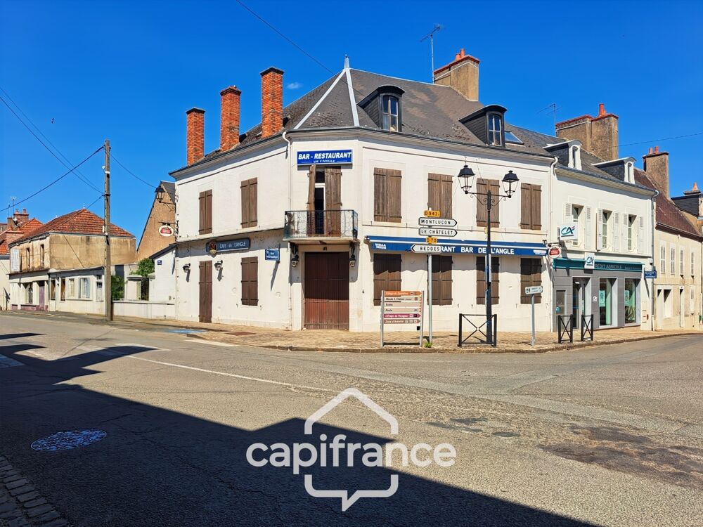 Vente Maison Ancien bar-restaurant avec logement – Fort potentiel au cœur de Châteaumeillant Chateaumeillant