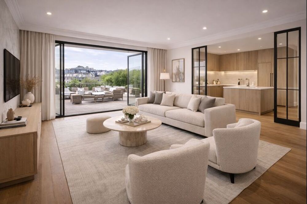 SUPERBE DUPLEX 4 PIÈCES en ÉTAGE ÉLEVÉ avec DOUBLE BALCON  métro LHaÿ-les-Roses