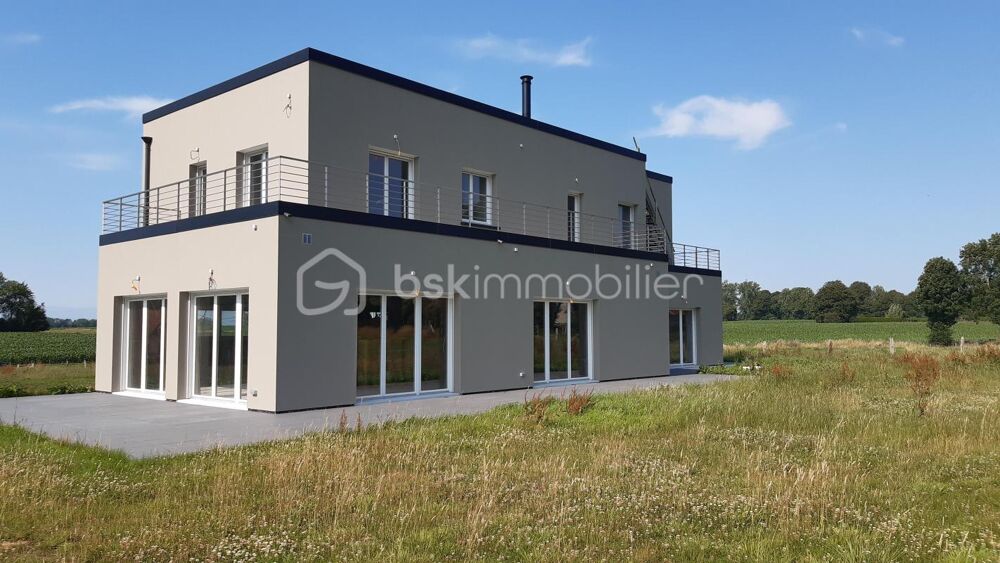 TOUT PROCHE DE L'EPR PENLY - PETIT CAUX - TRES BELLE MAISON D'ARCHITECTE CONTEMPORAINE DE 320m2 HABITABLES