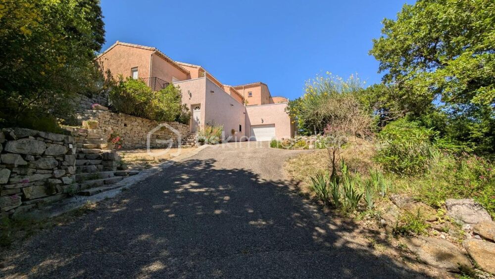 Maison darchitecte avec vue panoramique sur les 3 Becs  Drôme provençale