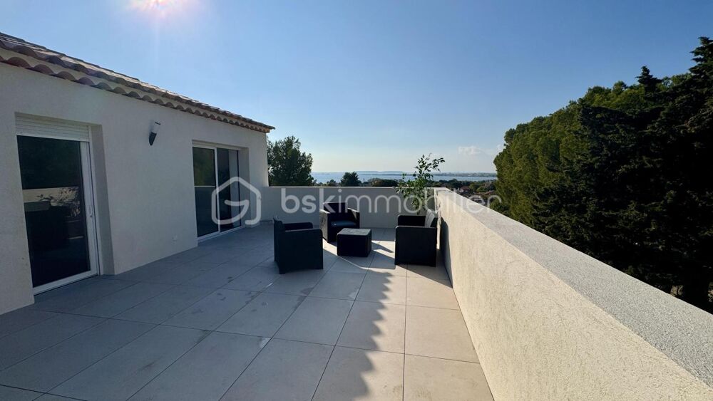*** ROGNAC RÉSIDENTIEL  GRANDE TERRASSE  VUE PANORAMIQUE ***