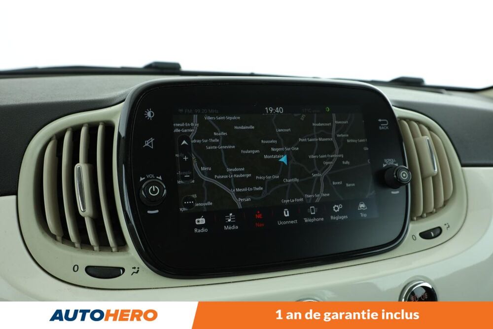 500 C C 1.2 Collezione Dualogic 69 ch 2019 occasion 92130 Issy-les-Moulineaux