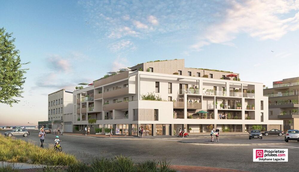 Appartement Stella 2 pièce(s) 44 m2 avec terrasse 12m² et parking