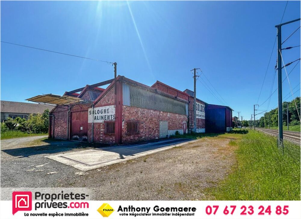Vente Remise/Grange Entrepôt Châtres Sur Cher 1080 m2 Chatres sur cher