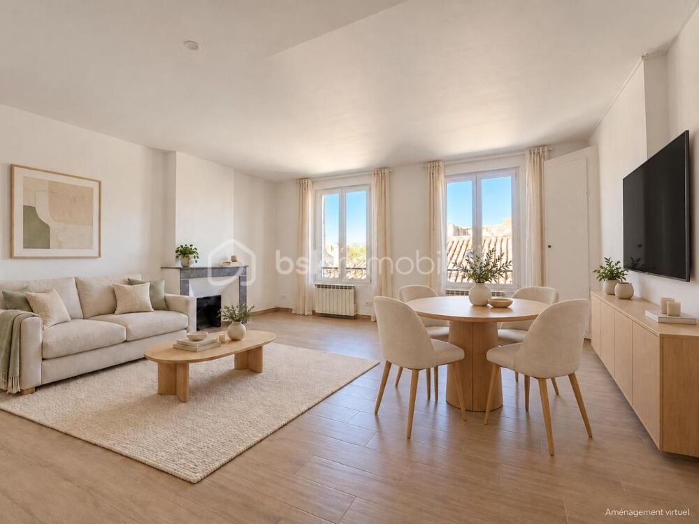 Vente Appartement AVIGNON INTRA-MUROS - DE BEAUX VOLUMES, UNE BELLE LUMIÈRE ET LE CHARME DES TOITS PROVENÇAUX Avignon
