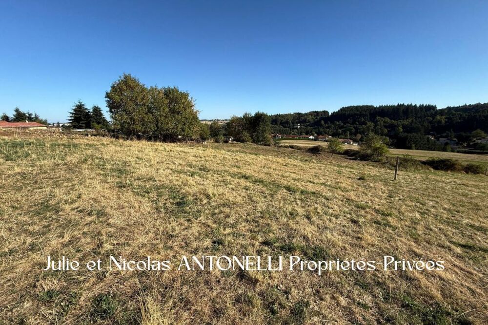 Vente Terrain SAINT JUST MALMONT 43240 Terrain  1806 m² dont 800m² constructibles hors lotissement Saint just malmont