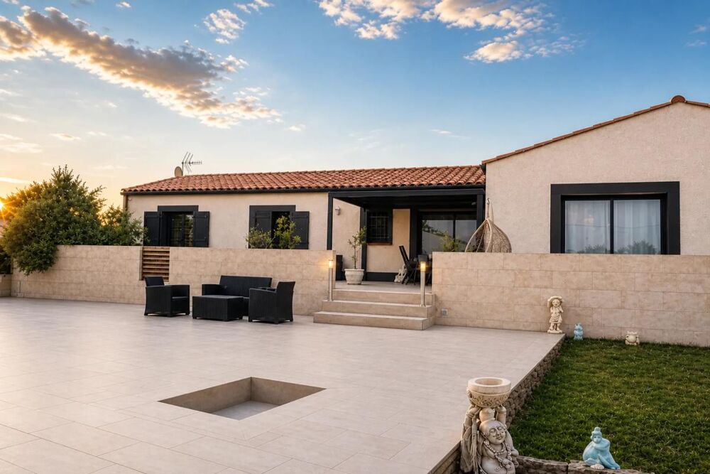 Vente Maison COUP DE CŒUR – Villa contemporaine avec piscine, pool house Villarzel cabardes