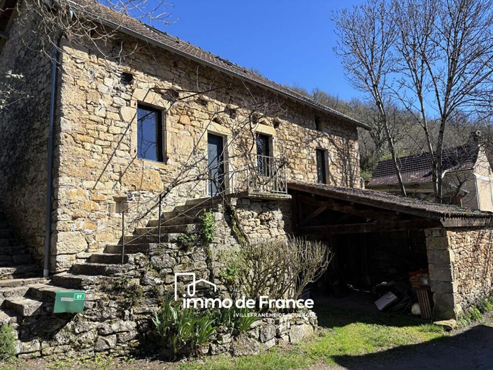 Maison en pierre avec terrain