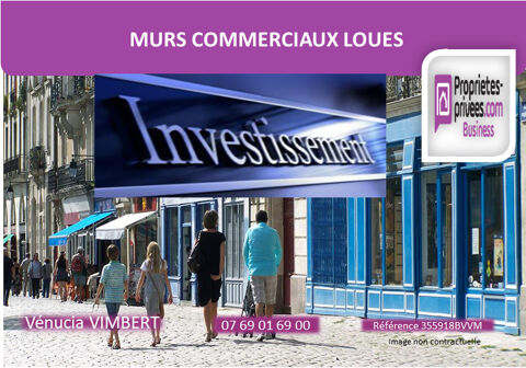 EXCLUSIVITE ! Murs Commerciaux loués,106 m² 99500 27380 Charleval