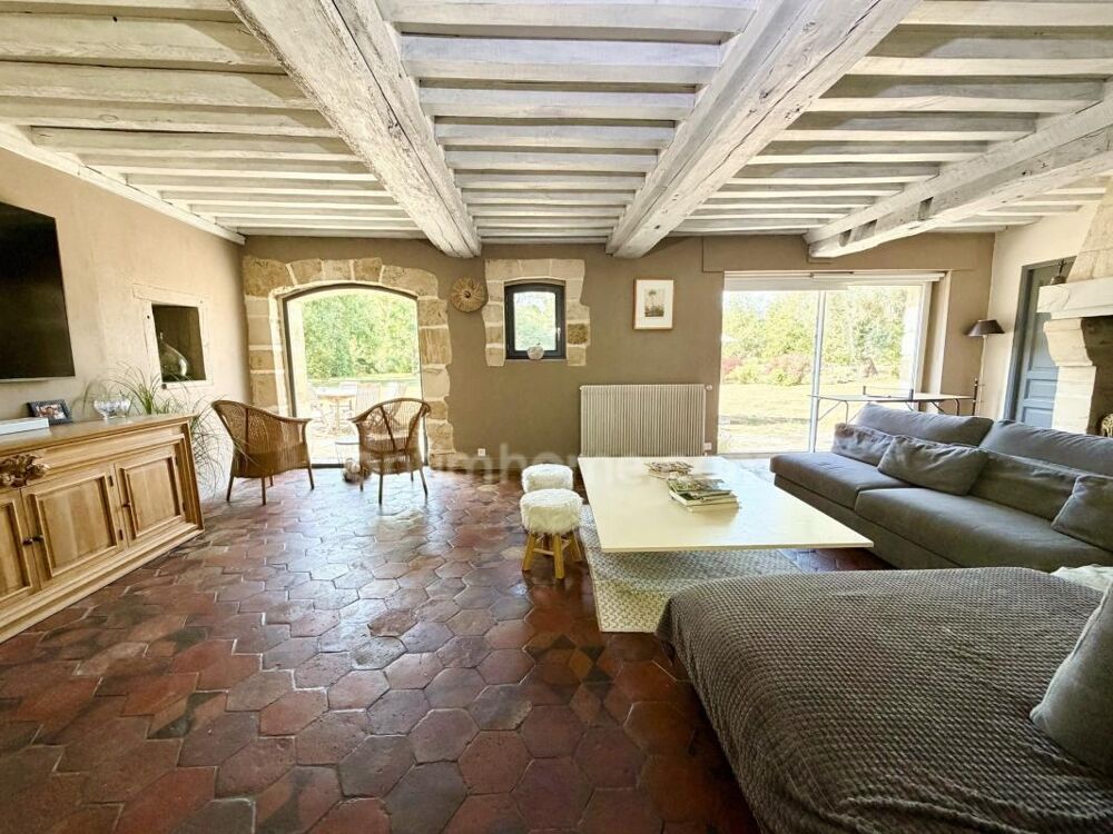 Vente Maison Propriété de caractère avec 2,5 hectares de parc, forêt et prairie – La Houblonnière – À 10 minutes de Lisieux Lisieux