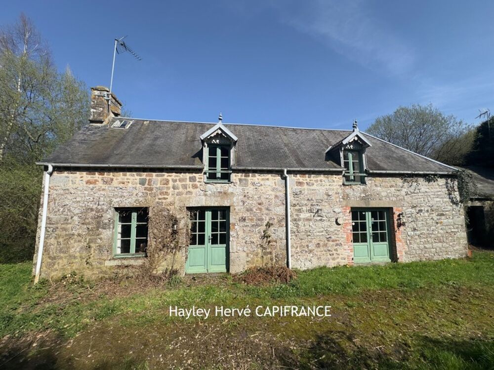 Ancien moulin de caractère à vendre avec maison damis, appartement et 2 ha - 15 pièces PERCY EN NORMANDIE (50)