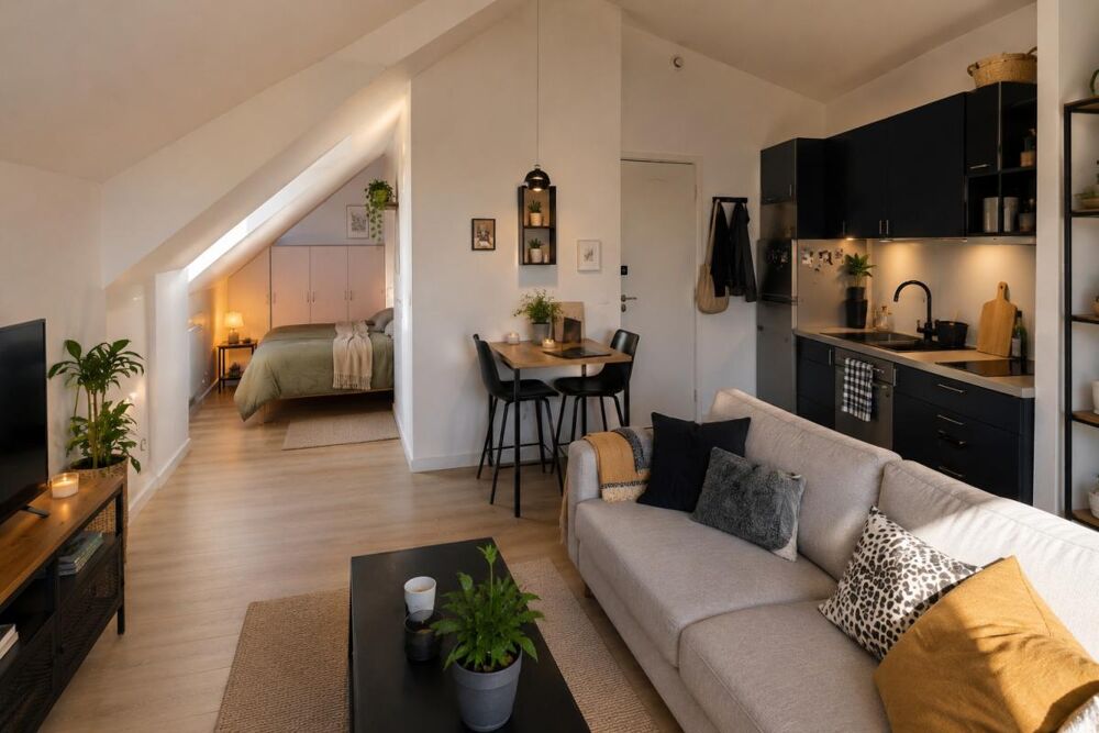 Vente Appartement GRAND T1 BIS avec BELLE TERRASSE à Bordeaux Bordeaux